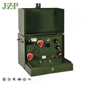 محول مثبت على وسادة أحادية الطور FR-3 قابل للتحلل الحيوي KNAN 34500V إلى 416V 500 kva