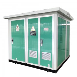 Prefabricated Cubical Substation 10kv 380v 220v 5000kva 1000kva European Box Compact Transformer 50HZ3