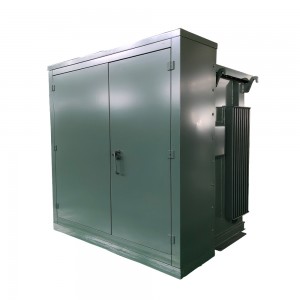 Pedestal Type Copper Winding 13200V a 400/230V 225 kva ʻEkolu Māhele Pad Kau ʻia Transformer3