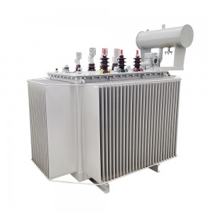 បីដំណាក់កាល ខាងក្រៅ 250kva 315kva 10kv 400v ប្រេង-immersed Transformer ជាមួយ ស្ពាន់ Winding Dyn114