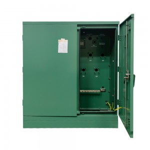 Foltedd Uchel Canol Isel 500 Kva 4160V/2400V i 400/230V Trawsnewidydd Pŵer Gosod Pad Tri Cham2