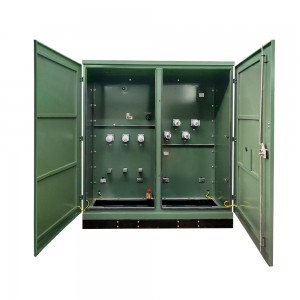 American Type Outdoor 225kva 250kva 7.2kV 12kV/240V 3 Phase Pad mounted Transformer4