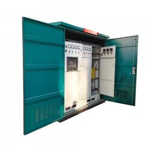 Moderan dizajn Novi materijal 1250kva 2500 kva 15/0.4kv Paket Kiosk Kompaktna trafostanica2