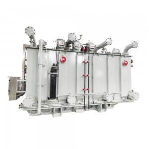 Hocheffizienter 2500-kVA-3000-kVA-34500-V-480-V-Öltransformator mit subtraktiver Polarität