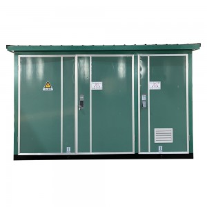 Dealbhadh Ùr-nodha Stuth Ùr 1250kva 2500 kva 15 / 0.4kv Pasgan Fo-stèisean Compact Kiosk3