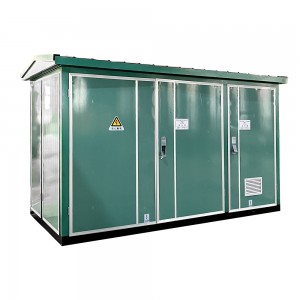 I-China Factory Outdoor Mobile Substation Uhlobo Oluhlanganisiwe Lwe-Combined Pad Mounted Transformer Box Type3