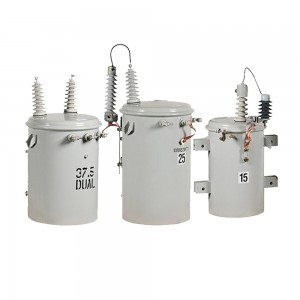 CSP 50KVA 75KVA 100KVA 12470/7620 ANSI IEEE Standard Single Phase Pole Mounted Distribution Transformer3