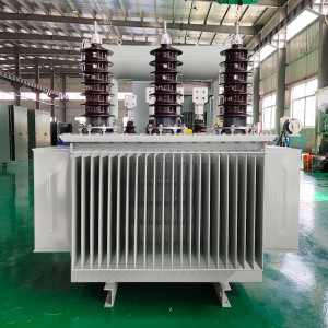 ANSI/IEEE Standard 500kva 1000kva S1 ဖြန့်ဖြူးရေး သုံးဆင့်လျှပ်စစ်ပါဝါ မြင့်မားသောဗို့အား ဆီနှစ်မြှုပ်ထားသော ထရန်စဖော်မာ 5