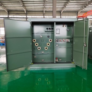 Transformer warshad kaydinta tamarta 500 kva 630 kva 12470v 480/277v Saddex Waji oo suuf ku rakiban Transformer7