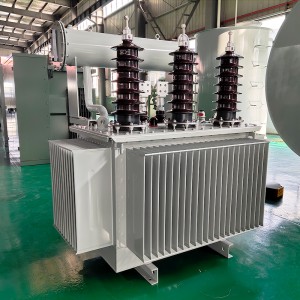 Oli Tiga Fasa Anti Korosi Luar Ruangan Diisi 34.5kV 3.3kV 10000 kva Tipe Gardu Induk Trafo6