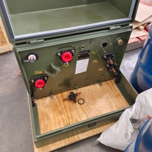 Hanai Loop Polarity Pākuʻi 7200V 120/240V 100 kVA Papa Hoʻokahi Phase Pad Kau ʻia Transformer5