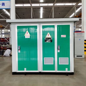 Prezzo di fabbrica standard IEC 500 KVA 20KV a 400 V 50 Hz Sottostazione compatta con RMU per energia solare7