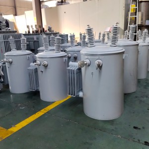 13.8kv 13.2kv 120v/240v Single Phase Step Up Pole Mounted Oil Immersed Power Transformer10