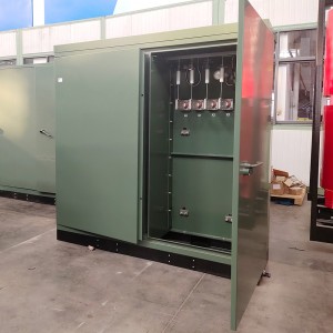 IEEE ANSI DOE 225kVA 300kVA 500kVA 13.2kV ​​hatramin'ny 120/280V Transformer mpanendaka solika telo dingana6