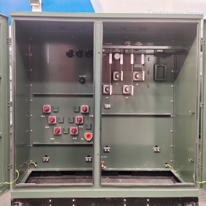 Lang garanti Silicon Plate Steel 4160Y/2400V til 400/230V 500 kva Trefaset padmontert transformator6