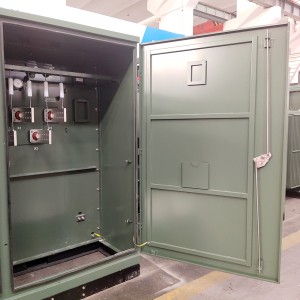 Uzun Garantili Silikon Çelik Sac 4160Y/2400V ila 400/230V 500 kva Üç Fazlı Padmounted Trafo8