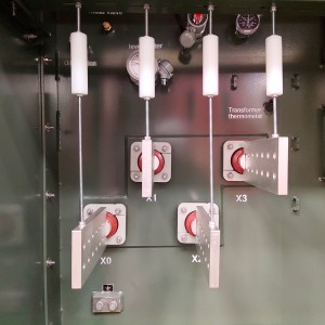 Equipos eléctricos Estándar IEC 13.8kv 600Y/347 100kva 500kva Transformador montado en plataforma de aceite trifásico4