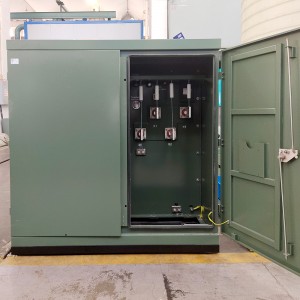 Üretici fiyat ped monteli 3 fazlı 300kva 500kva radyal besleme 60hz 13.8kv 480v dağıtım transformatörü6