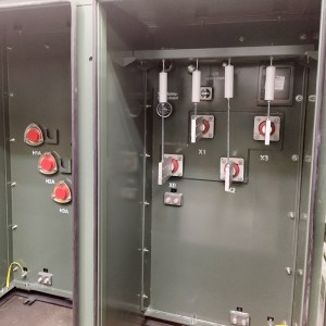 Konkurrearjende priis 200kva 500kva 300kva 630kva transformator trije faze 13.8kv nei 480v Pad Mounted Transformers5