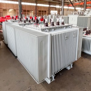 Hoë doeltreffendheid 2500 kva 34500v 480v Subtraktiewe polariteit Driefase S11 olie ondergedompelde Tipe Kragtransformator6