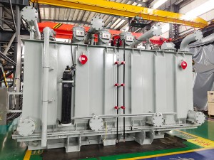 তাপমাত্রা অ্যালার্ম পরিচিতি 6000kva 10000 KVA পাওয়ার ট্রান্সফরমার 11kV 33kv / 0.415KV OLTC তেল নিমজ্জিত ট্রান্সফরমার7