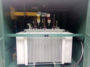 Προεγκατεστημένος Υποσταθμός 500kva 1000kva 1500kva 15kv 0.4kv Dyn11 Box Distribution Transformer Substation 50hz7