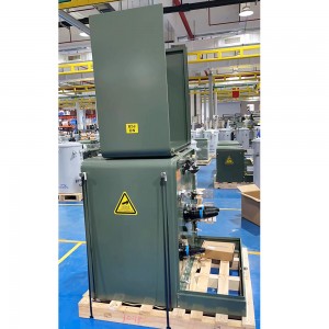 NEMA-standaardbehuizing 14400 V tot 480/277 V 100 kva eenfasige padgemonteerde transformator7