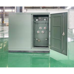 Jzp 조립식 유형 315 Kva 500 Kva 13200v 416v Nema 3r 인클로저 패드 장착 Transformer6