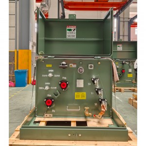 Hoge Prestaties Transformator Eenfase 37.5kva 50kva 13200V/480V Pad Gemonteerde Transformer7