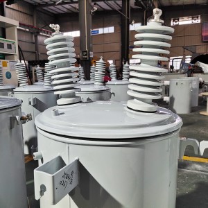 Harga kilang 13.2KV hingga 440/230v 75 KVA Aloi amorfus Transformer Lekap Tiang Fasa Tunggal 60HZ6