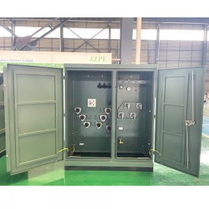 Jzp 13.8kv 500kva 변압기 전력 변전소 패드 탑재 Transformer9