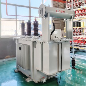 Nkesa nkwụsi ike dị elu 800KVA 20kV/0.4kV ahaziri ngbanwe mmanụ agbaba agba atọ nke ukwuu6