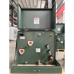 ANSI C57.12.90 Nilagyan ng IFD 12kV Delta 120/240V 100 kVA Single Phase Pad Mount Transformer7