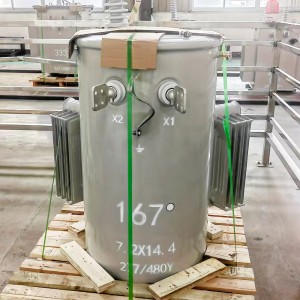 Transformer factory supply 333 kva 13200/7600v hanggang 120/240v single phase pole mounted transformer7