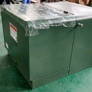 Tiết kiệm năng lượng Chống gỉ Điện áp cao 15-500kva Máy biến áp gắn trên một pha7