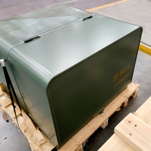 Single Phase 500kVA 13.8kv 34.5kv Pad Mounted Power Transformer Distribution Loop feed8