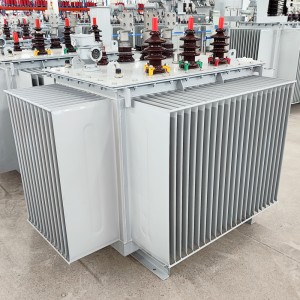 Luar 250kVA 315kVA 22KV 400V Tambaga Winding Dyn11 50/60HZ Tilu Fase Minyak Immersed Transformer6