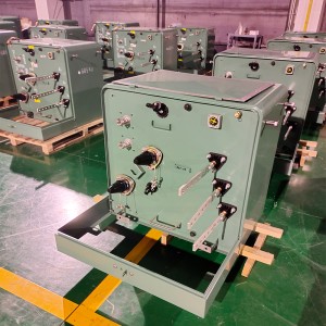 ANSI 57.12.00 C57.12.26 egyfázisú 50 kVA 120/240v – 7.97/13..8kv pad-szerelt transzformátor7