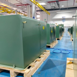 IEEE ANSI DOE szabványos 37,5 kVA 50 kVA 7200 V / 12470 V - 120 V / 240 V egyfázisú olajba merülő transzformátor7