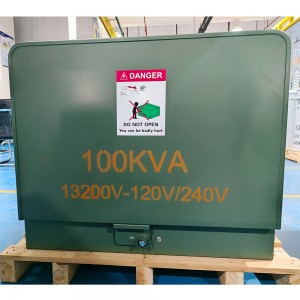 IEEE C57 Standard Manufacturer Supply 100 kva 12470Grdy/7200 480/277v Pad Mount Transformer7