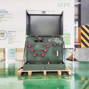 Jzp Ieee Standard Ce được liệt kê Máy biến áp gắn trên ba pha 500kva 750kva 300kva 27.6kv 480v Máy biến áp điện chứa đầy chất lỏng3