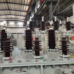 Μετασχηματιστής ισχύος 200KV/66KV/10KV ηλεκτρικός μετασχηματιστής διανομής 100mva 125mva7