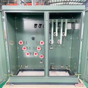 Transformera Hêza Pêkanîna Kargeha Chinaînê 500 Kva 4160v/2400v To 400/230v Transformer8 Sê Qonax Pad Mounted