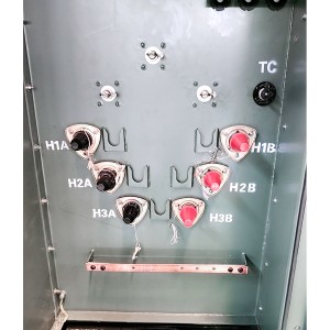 ګړندی تحویل درې مرحله 75kva 150kva 13.8kv 480v لوپ فیډ پیډ نصب شوي ټرانسفارمر8