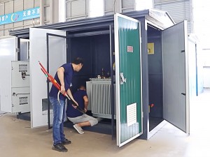 공장 직접 공급 630 kva 800 kva 33000v 400v 오일 유형 소형 변압기 변전소7