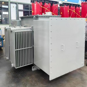 Temperatuer Alarm Kontakten 6000kva 10000 KVA macht transformator 11kV 33kv /0.415KV OLTC Oalje ûnderdompele transformator6