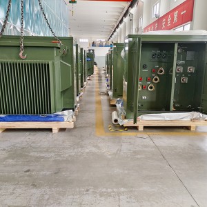 DOE Amorphous Alloy Core 34500Y/19920V mpaka 240/120V 3150 kva Three Phase Padmounted Transformer6