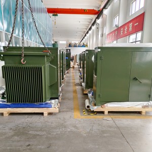 DOE Amorf Legeringskerne 34500Y/19920V til 240/120V 3150 kva Trefaset padmonteret transformer6