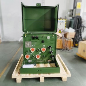 ISO-zertifizierte Qualitätssicherung, 167 kVA, 225 kVA, 34500 V, 416 V, einphasiger, plattenmontierter Transformator7