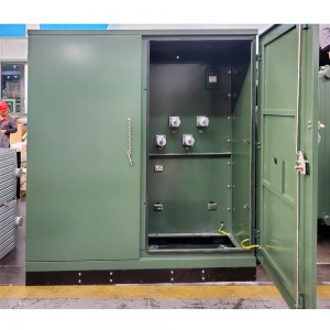 Trafo Daya Berkualitas Tinggi 75kva 100kva 500kva 1000kva Tiga Fase 12470V Trafo Terpasang Di Bantalan Trafo Gabungan6